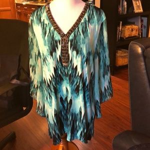 JM Collection Silky Top Sz XL
